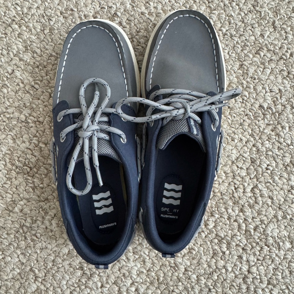 Sperry Kids Gray Boat Shoes
